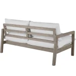 Monterey Teak Outdoor Loveseat - Image 4