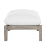 Monterey Teak Outdoor Ottoman - Image 7