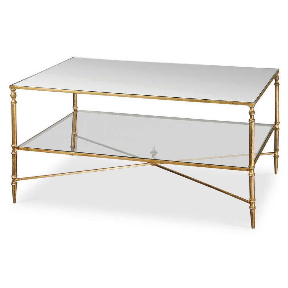 Henzler Coffee Table, Gold