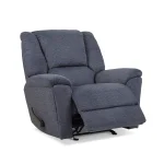 Plush Fabric Gliding Recliner - Image 13