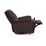 Plush Fabric Gliding Recliner - Image 16