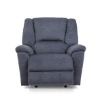 Plush Fabric Gliding Recliner - Image 10