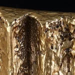 Echo Drink Table, Brass - Image 3