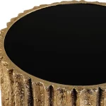 Echo Drink Table, Brass - Image 5