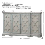 Sophie 4 Door Cabinet - Image 10