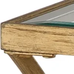 Alayna End Table, Gold - Image 3