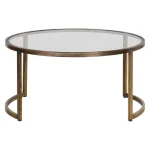 Rhea Nesting Coffee Tables, Gold, S/2 - Image 7