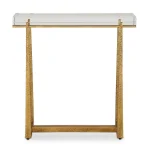 Midas Accent Table, Gold