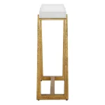 Midas Accent Table, Gold - Image 7