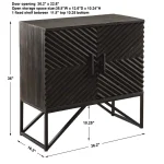 Zadie 2 Door Cabinet - Image 10