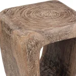 Loophole Accent Stool, Bleached Wash - Image 9