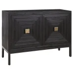 Aiken 2 Door Cabinet, Black - Image 8