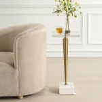 Campeiro Drink Table, Brass - Image 4