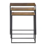 Coreene Nesting Tables, Gold, S/3 - Image 6