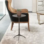 Beacon Accent Table, Nickel - Image 4