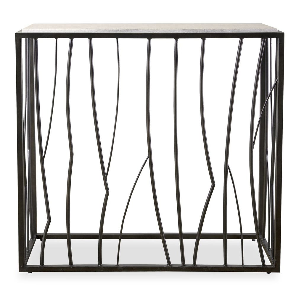 Reed Console Table, 2 Cartons