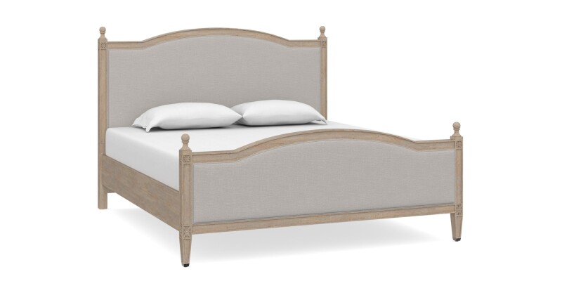 Charlotte Upholstered Bed with Footboard