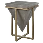 Bertrand Accent Table, Shagreen - Image 7