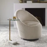 Butler Accent Table, White - Image 4