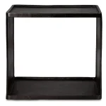 Derwent Side Table, Dark Nickel