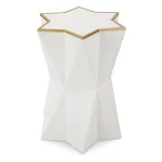 Capella Accent Table, White