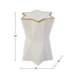 Capella Accent Table, White - Image 8