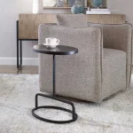 Jessenia Accent Table, Black - Image 4