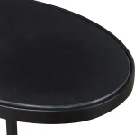 Jessenia Accent Table, Black - Image 6