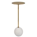 Gimlet Drink Table, White