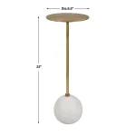 Gimlet Drink Table, White - Image 7