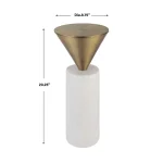 Top Hat Drink Table, Brass - Image 6