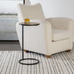 Brunei Accent Table, Gold - Image 7