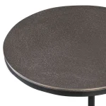 Brunei Accent Table, Nickel - Image 6