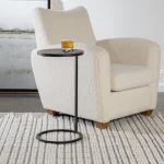 Brunei Accent Table, Nickel - Image 7
