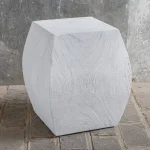 Grove Accent Stool, Ivory - Image 7