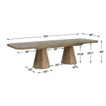 Caledon Dining Table, 2 Cartons - Image 10