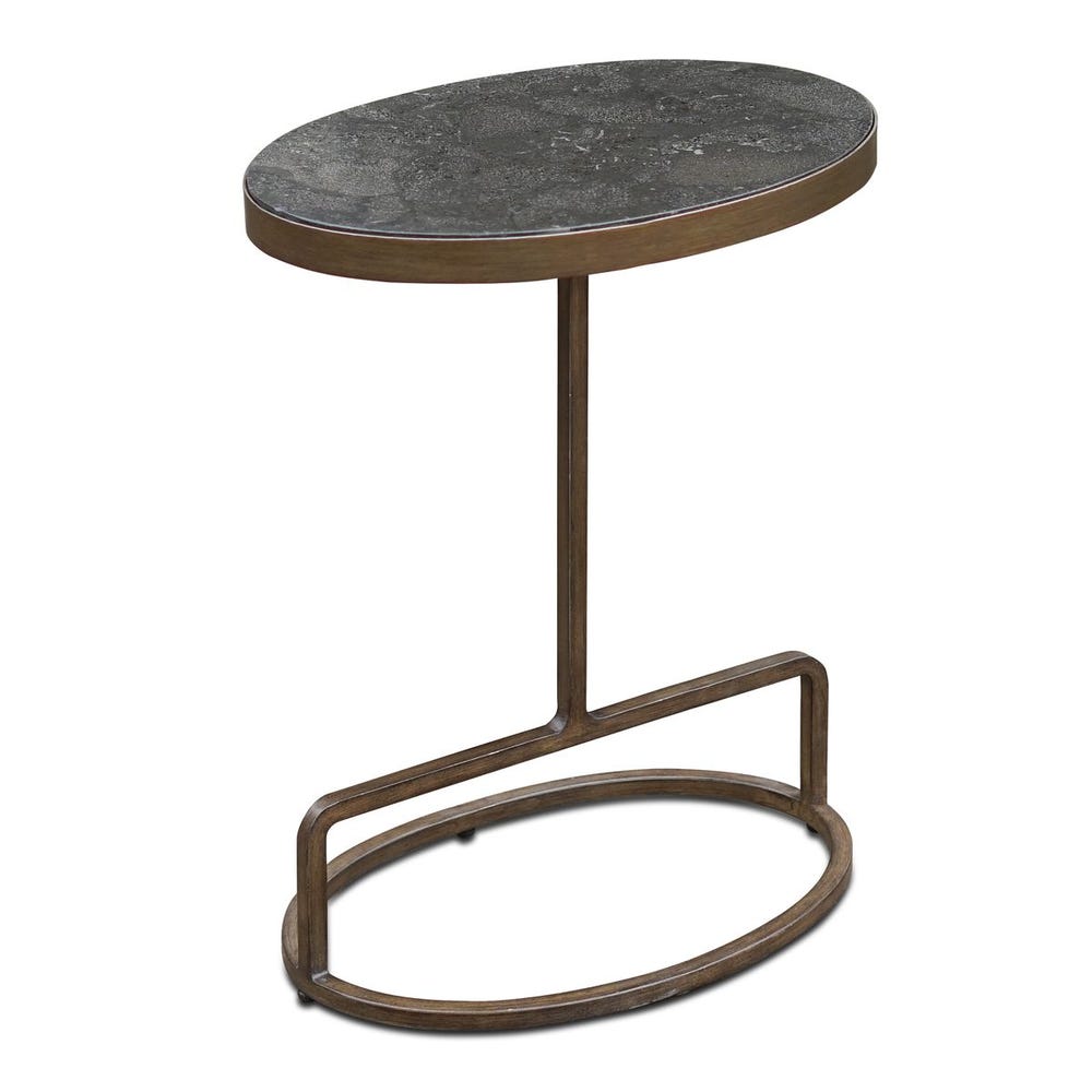 Jessenia Accent Table, Bluestone