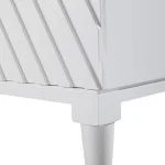 Colby 3 Drawer Chest, White - Image 8
