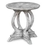 Maiva Side Table, White