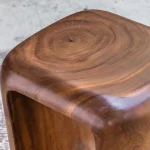 Loophole Accent Stool, Natural Wash - Image 9