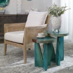 Nadette Nesting Tables, Blue, S/2 - Image 7