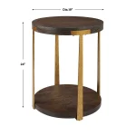 Palisade Side Table, Walnut - Image 11