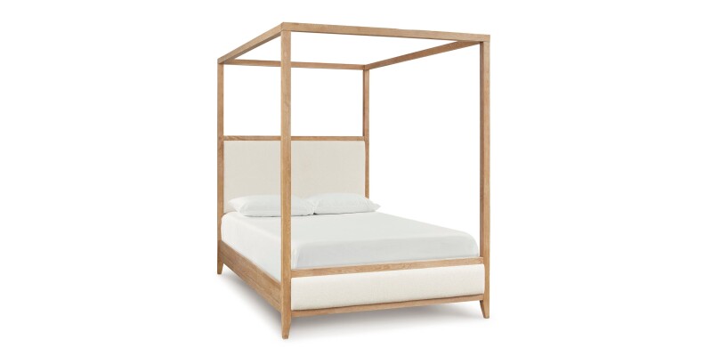 2571K173C-101299212 Courtland Upholstered Bed with Canopy - Image 1