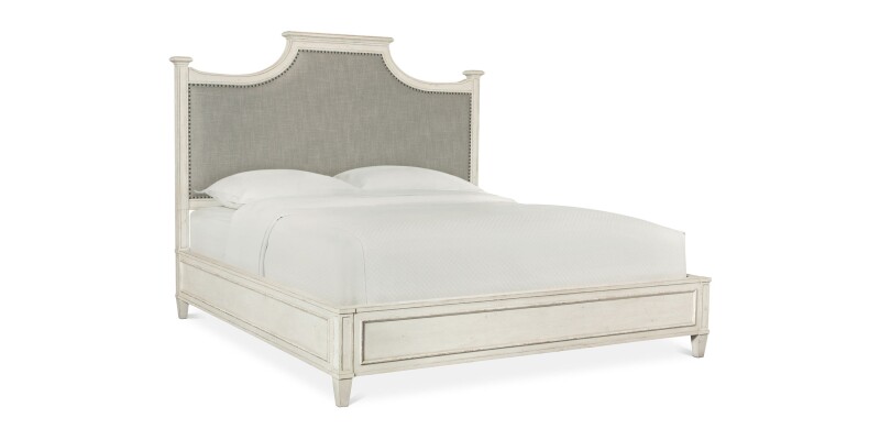 2572K143-101299740 Bella Upholstered Twin & Full Bed - Image 1