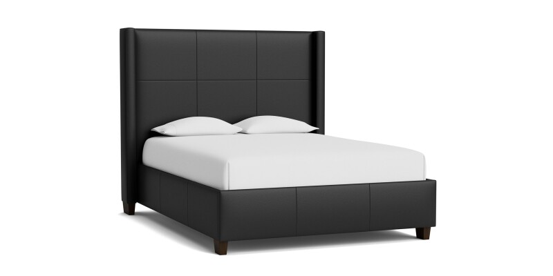 Dublin Leather Upholstered Storage Bed