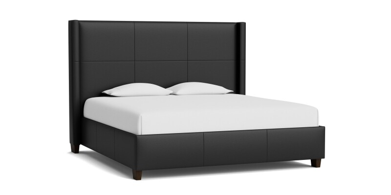 Dublin Leather Upholstered Bed