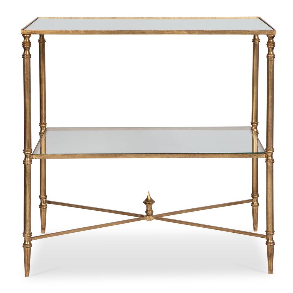 Henzler Lamp Table, Gold