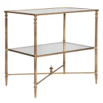 Henzler Lamp Table, Gold - Image 5