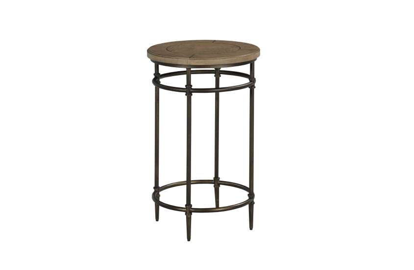 Crossroads-hamilton Round Chairside Table