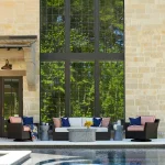 Club Woven N-dura Resin Wicker Outdoor Swivel Glider Chair - Image 20